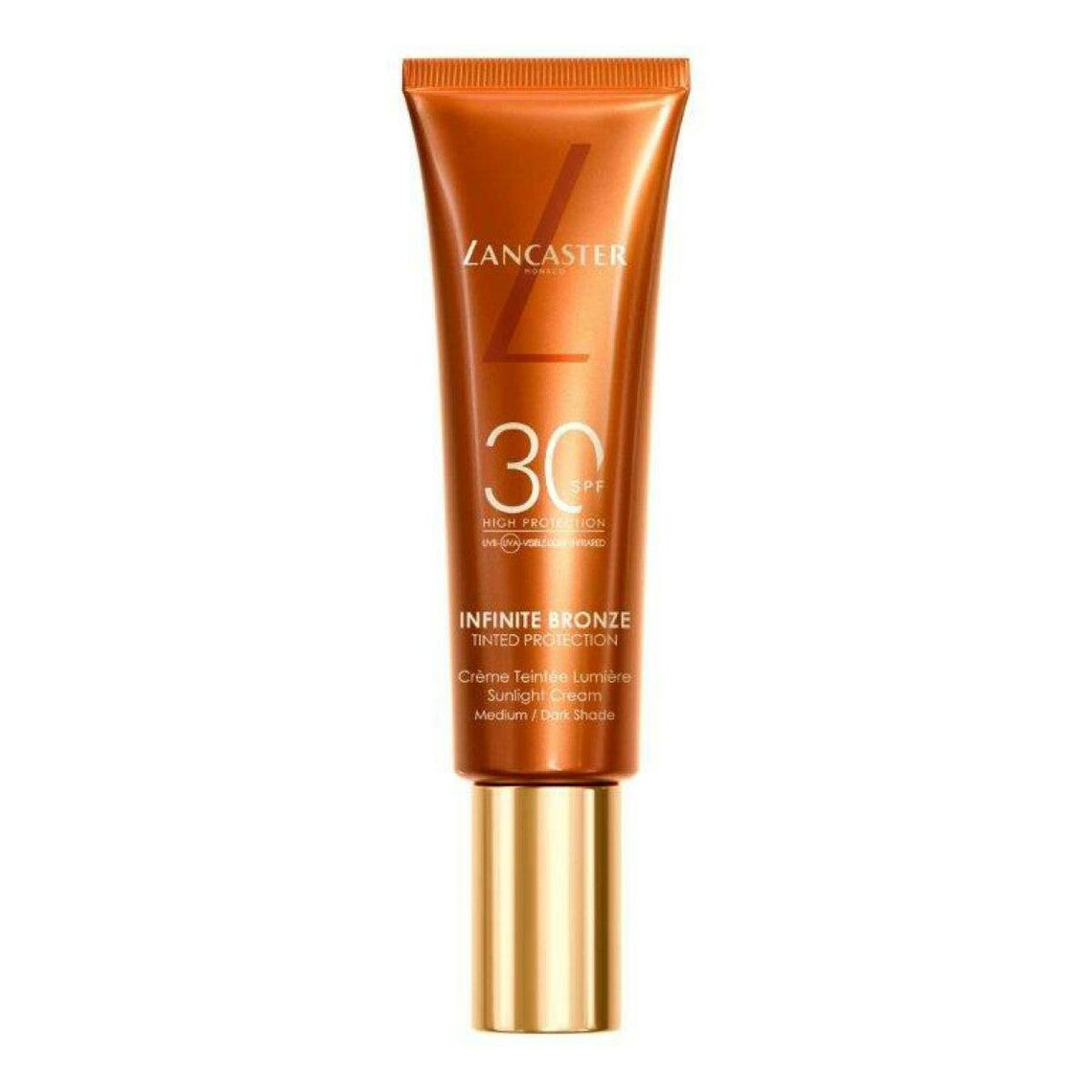  Lancaster Solaire Crème Visage Protection Solaire Teintée SPF 30 - Infinite Bronze