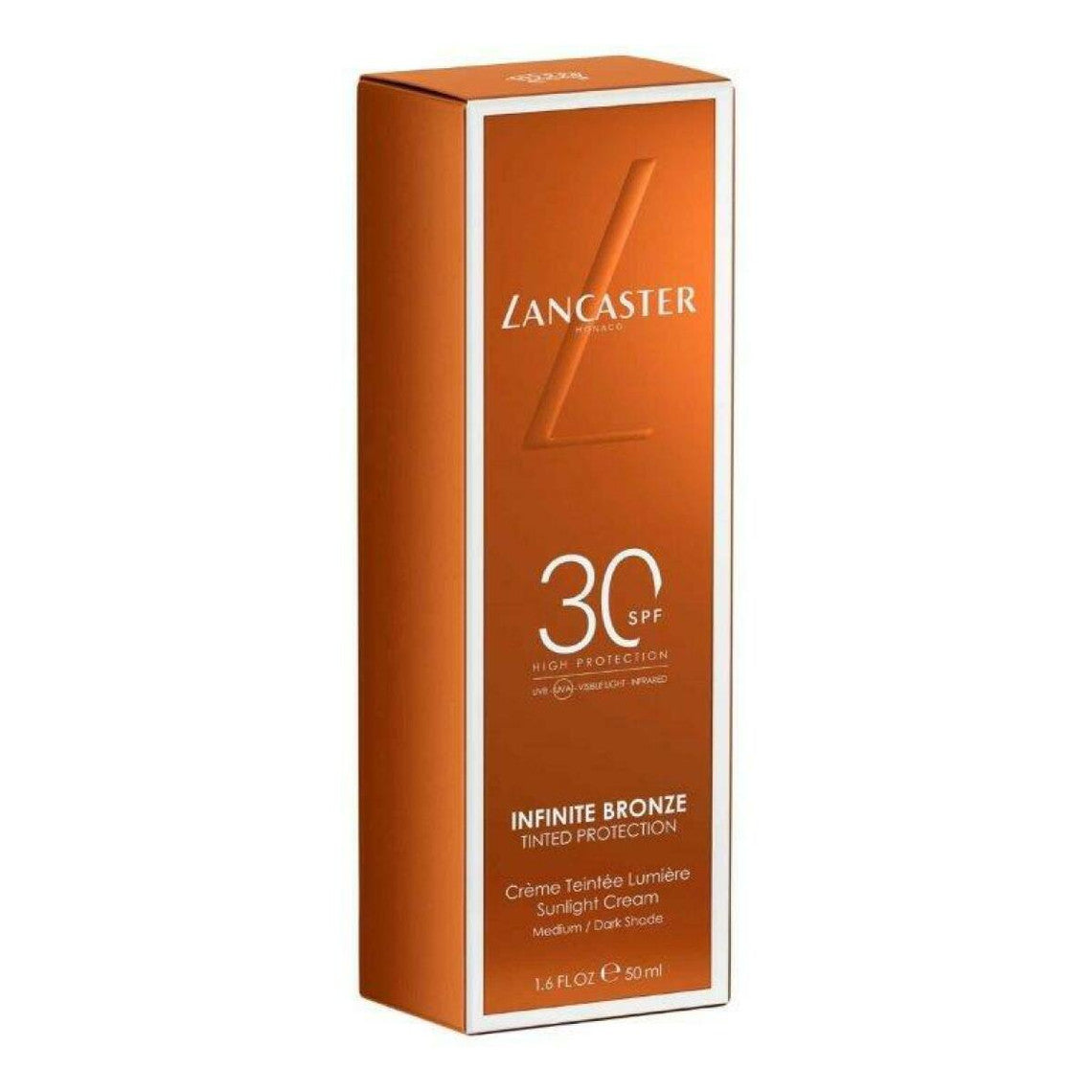  Lancaster Solaire Crème Visage Protection Solaire Teintée SPF 30 - Infinite Bronze
