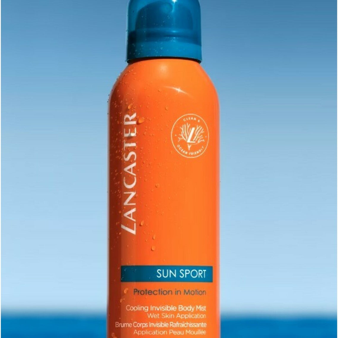  Lancaster Solaire Brume Invisible Rafraîchissante Application Peau Mouillée Spf30 - Sun Sport