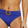  Sans Complexe Bain Culotte De Maillot De Bain Effet Drapé - Bleu Elevated Basics