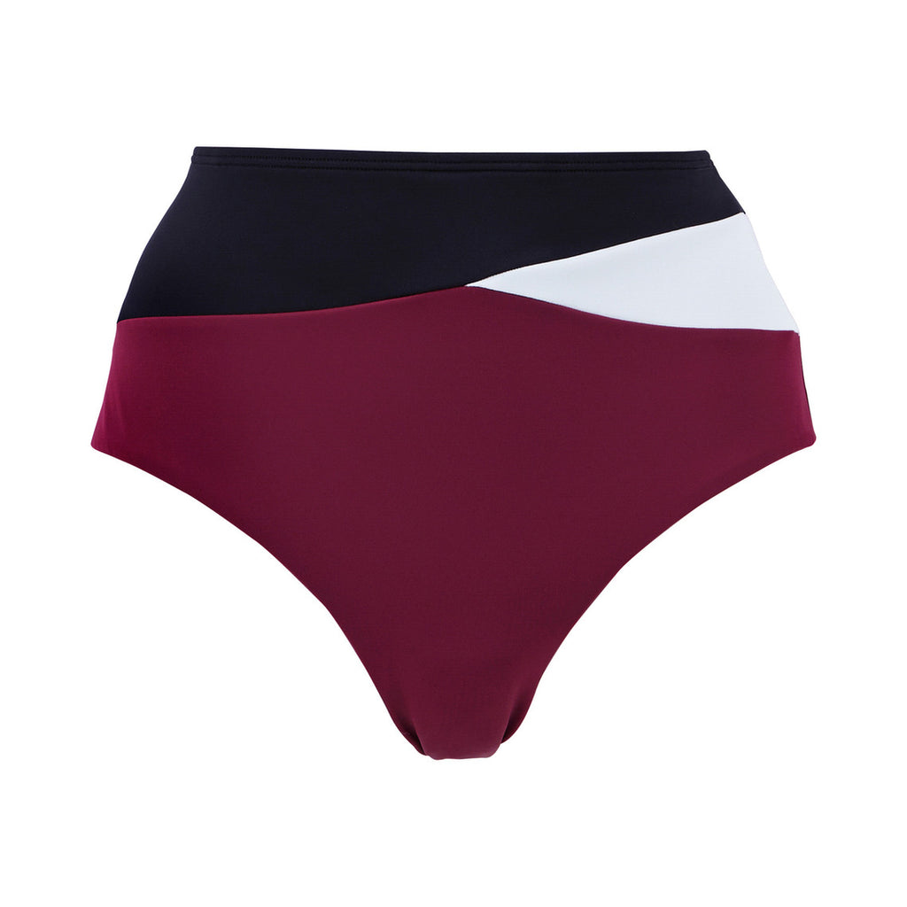 Sans Complexe Bain Culotte De Maillot De Bain Taille Haute - Rouge Beyond The Beach