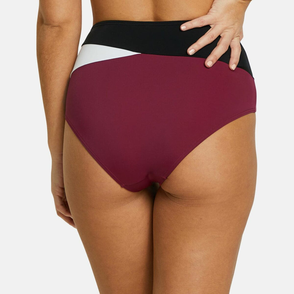  Sans Complexe Bain Culotte De Maillot De Bain Taille Haute - Rouge Beyond The Beach