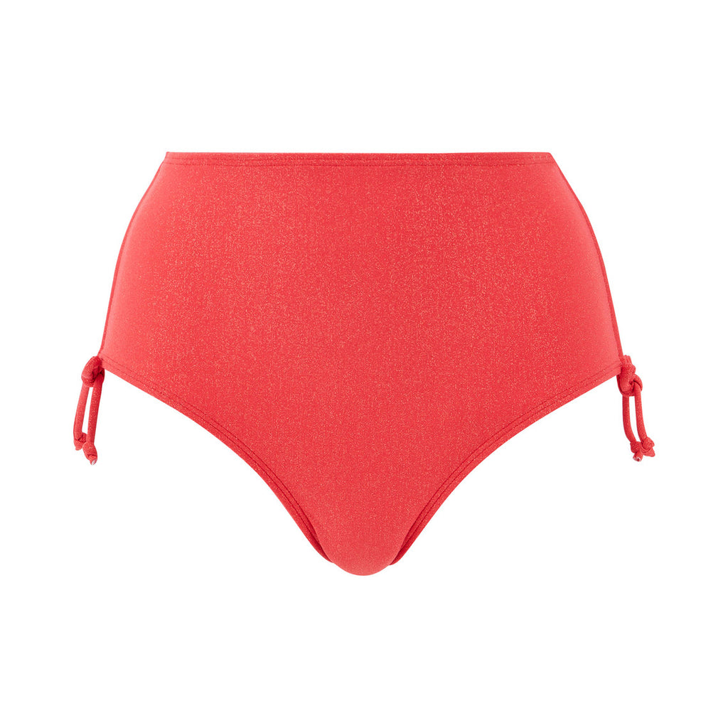  Sans Complexe Bain Culotte De Maillot De Bain Taille Haute - Rouge Bask In Bliss