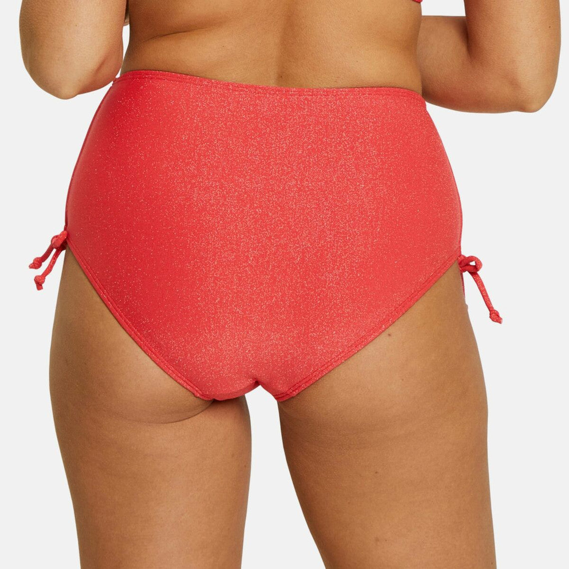  Sans Complexe Bain Culotte De Maillot De Bain Taille Haute - Rouge Bask In Bliss