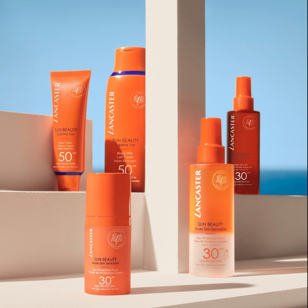  Lancaster Solaire Crème Confort Hale Lumineux Haute Protection Spf50 - Sun Beauty