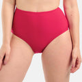  Sans Complexe Bain Culotte De Bain Taille Haute Rouge - Glamourous Textured Glamourous Textured