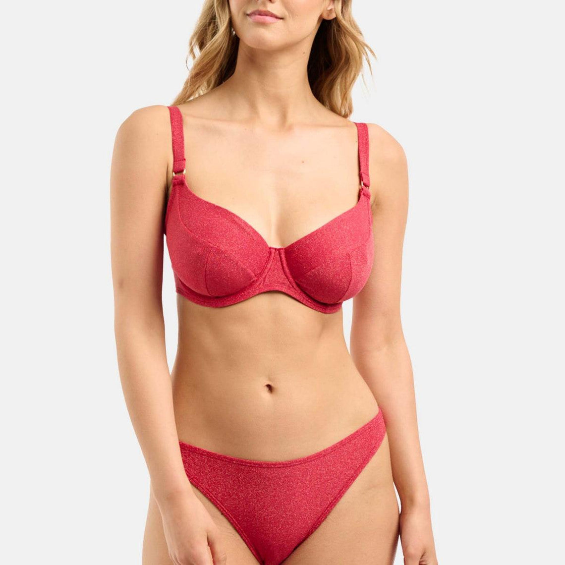 Sans Complexe Bain Culotte De Bain Rouge - Reflet Reflet