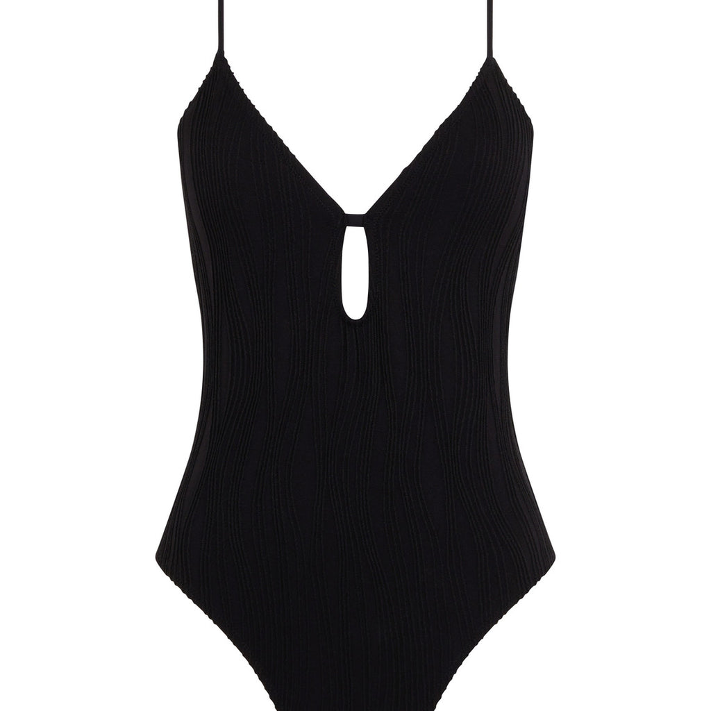  Chantelle Bain Maillot De Bain Une Pièce Sans Armature - Noir Chantelle PULP