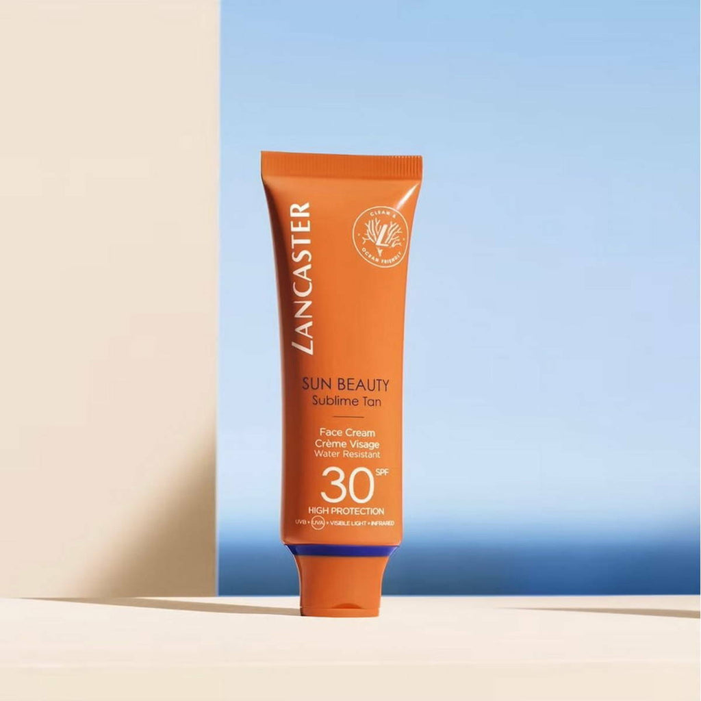  Lancaster Solaire Crème Visage Velours Bronzage Lumineux Spf30 - Sun Beauty