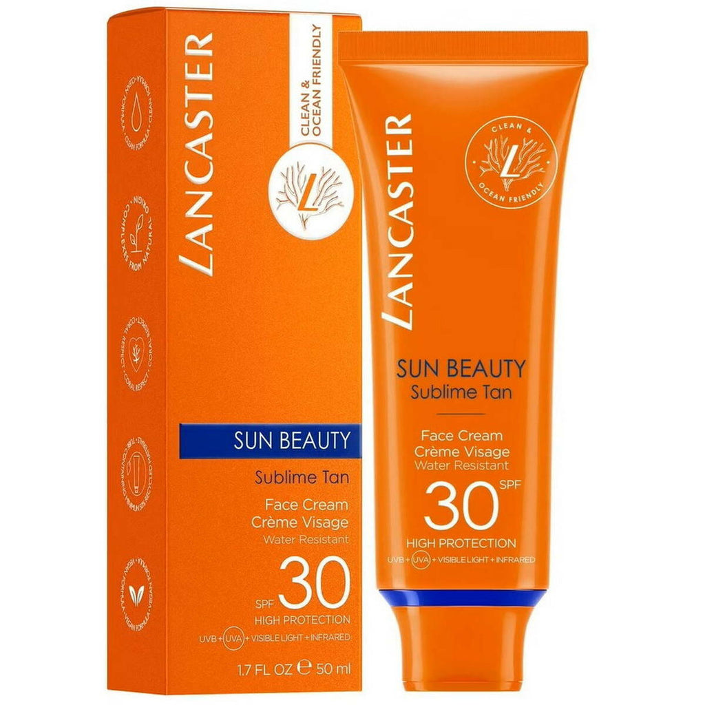  Lancaster Solaire Crème Visage Velours Bronzage Lumineux Spf30 - Sun Beauty