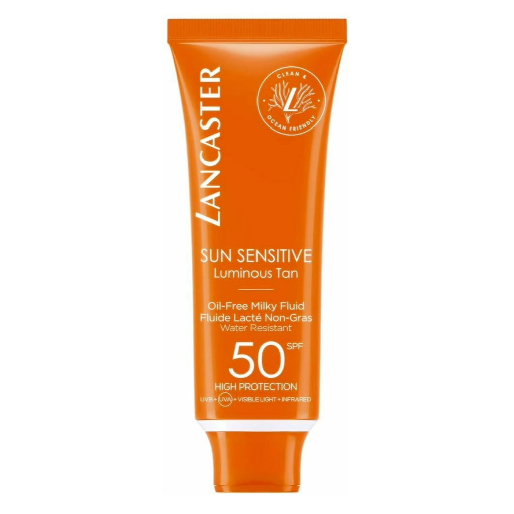  Lancaster Solaire Fluide Lacté Non Gras Visage Spf 50 - Sun Sensitive