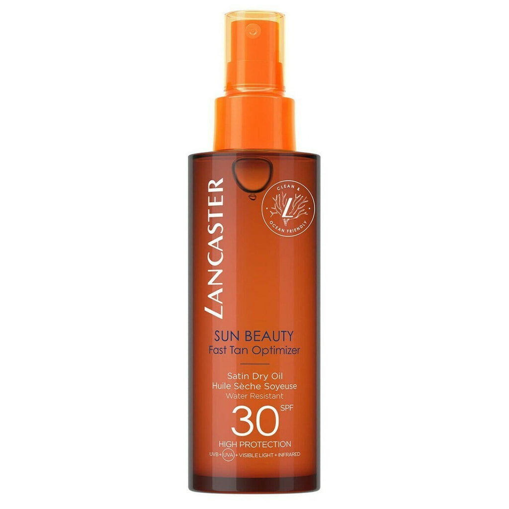  Lancaster Solaire Huile Sèche Soyeuse Accélératrice De Bronzage Spray Spf30 - Sun Beauty