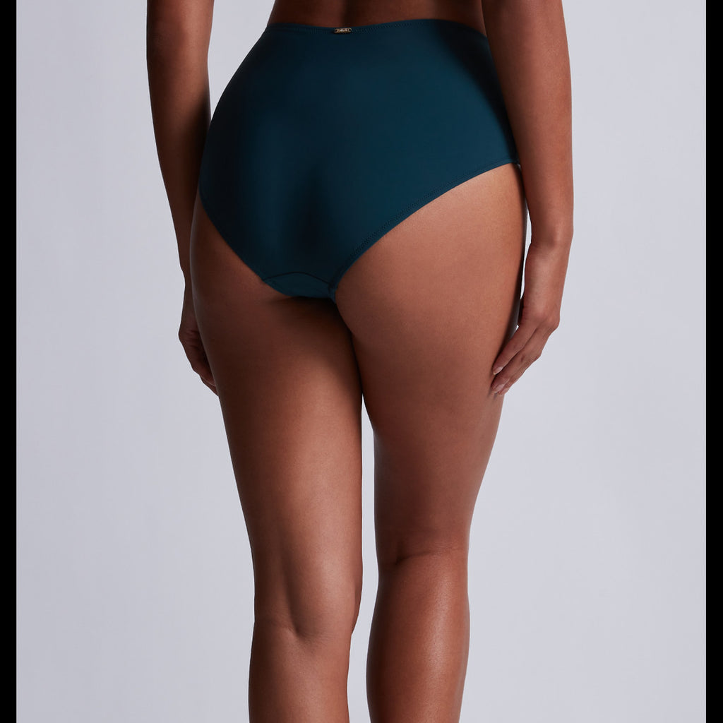  Aubade Maillots Culotte De Bain Taille Haute - Vert Secret Cove