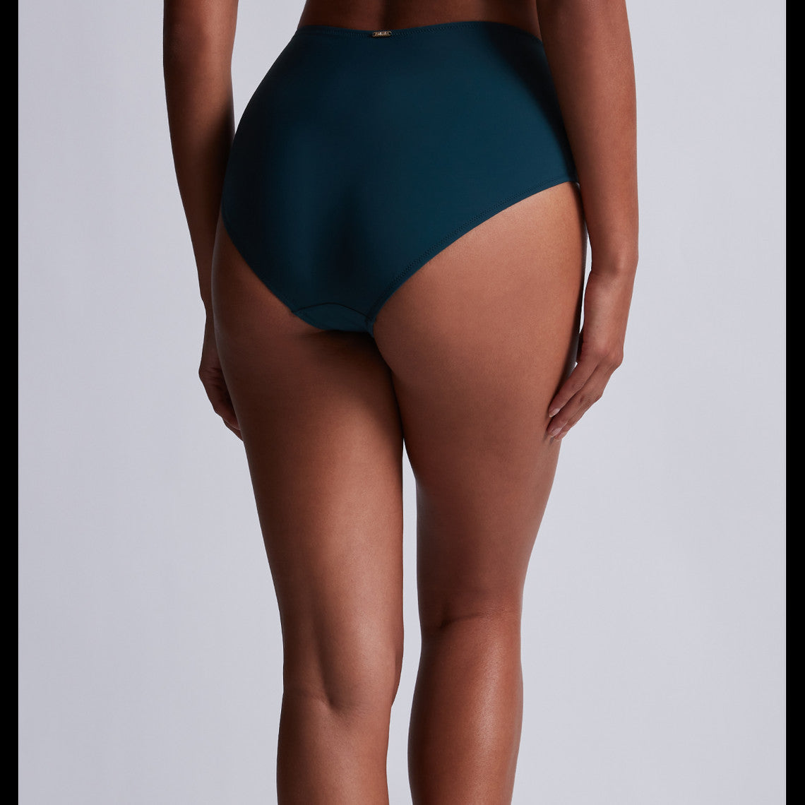  Aubade Maillots Culotte De Bain Taille Haute - Vert Secret Cove