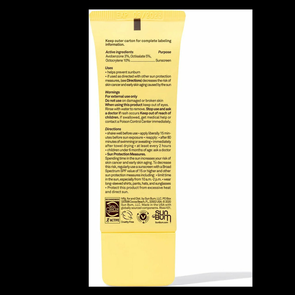  Sun Bum Lotion Solaire Pour Le Visage Original Glow SPF 30