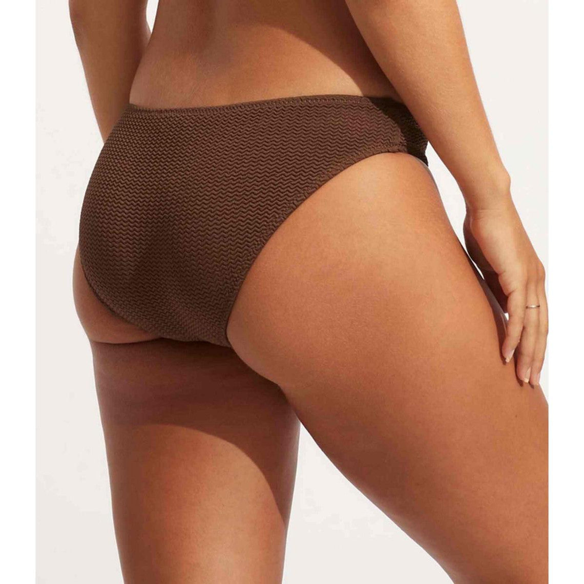  Seafolly Culotte De Bain Classique - Marron Sea Dive