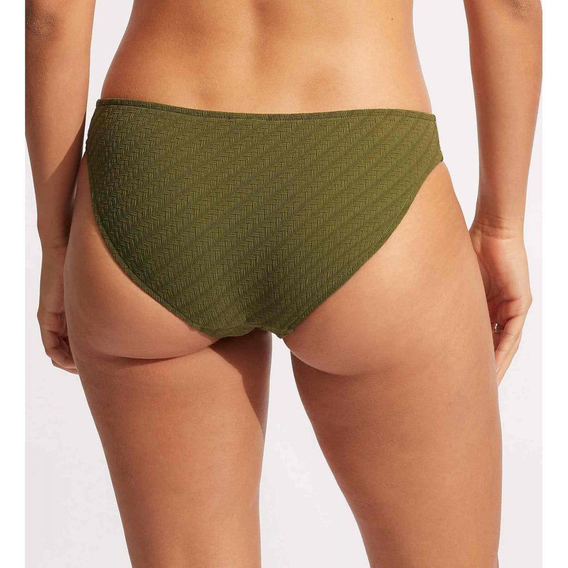  Seafolly Culotte De Bain Classique - Verte Willow