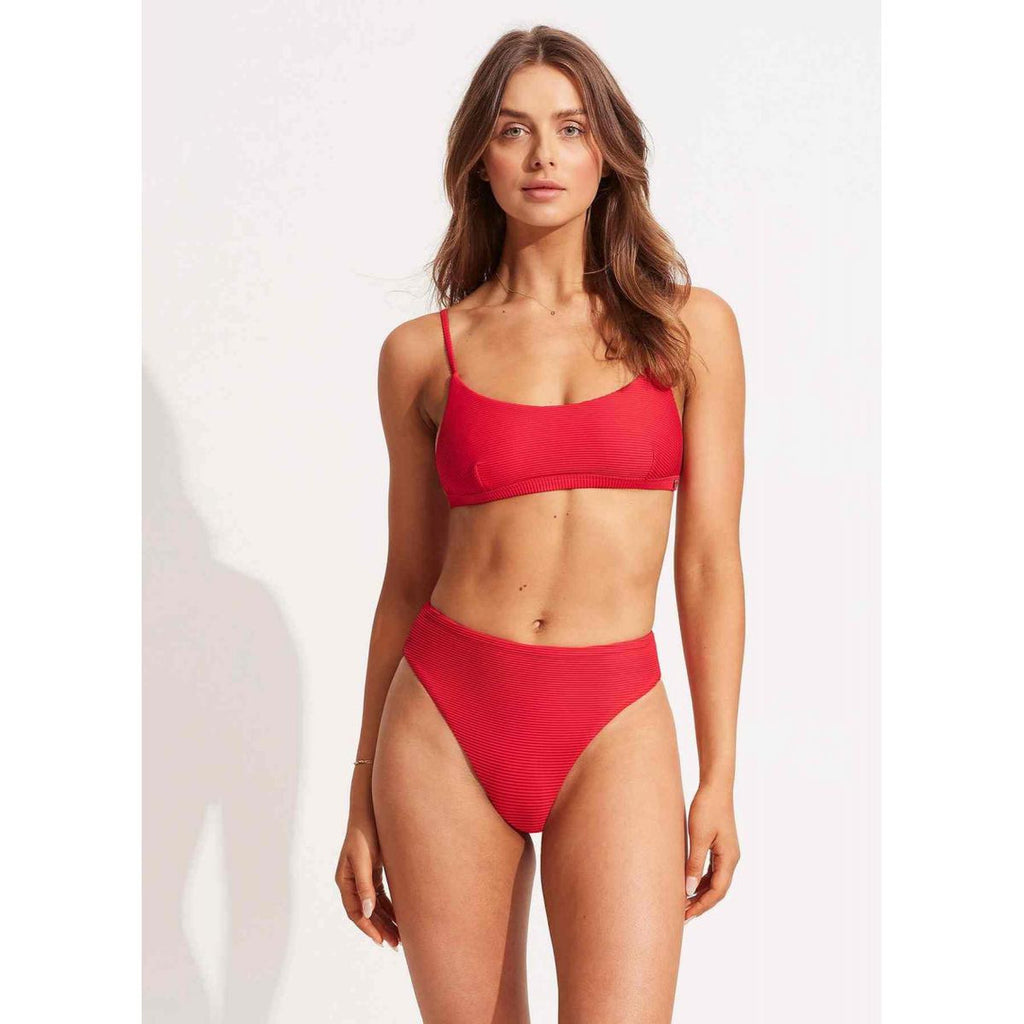  Seafolly Culotte De Bain Taille Haute Sea Dive