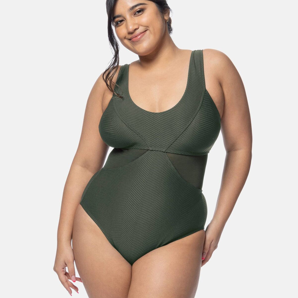 Dorina Maillots Maillot 1 Pièce Gainant Vert Saint Tropez