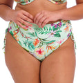  Elomi Bain Culotte De Maillot De Bain Taille Haute - Verte Florale SUNSHINE COVE