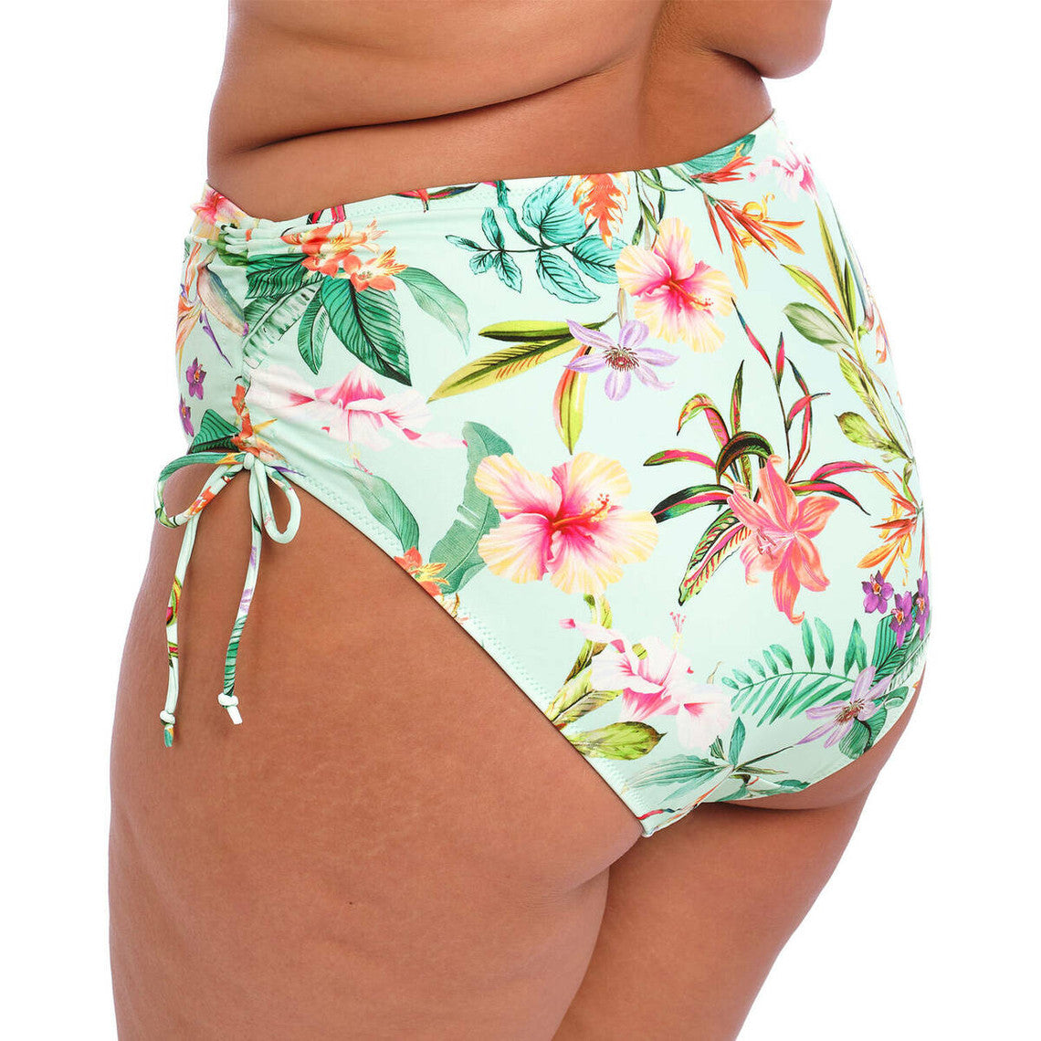  Elomi Bain Culotte De Maillot De Bain Taille Haute - Verte Florale SUNSHINE COVE