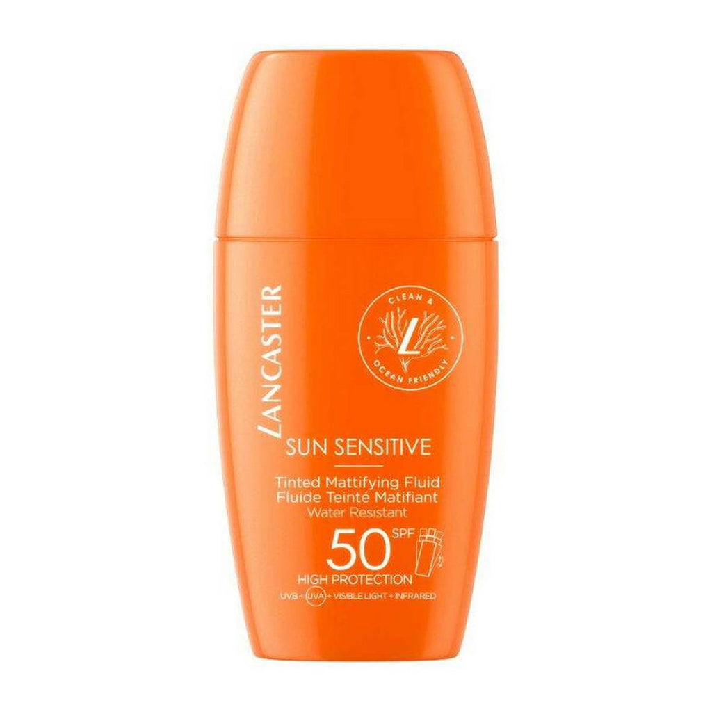  Lancaster Solaire Fluide Matifiant Teinte Spf 50 - Sun Sensitive