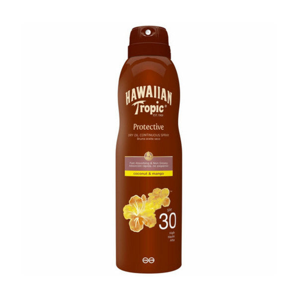  Hawaiian Tropic Huile Solaire Spf 30 Pour Le Corps