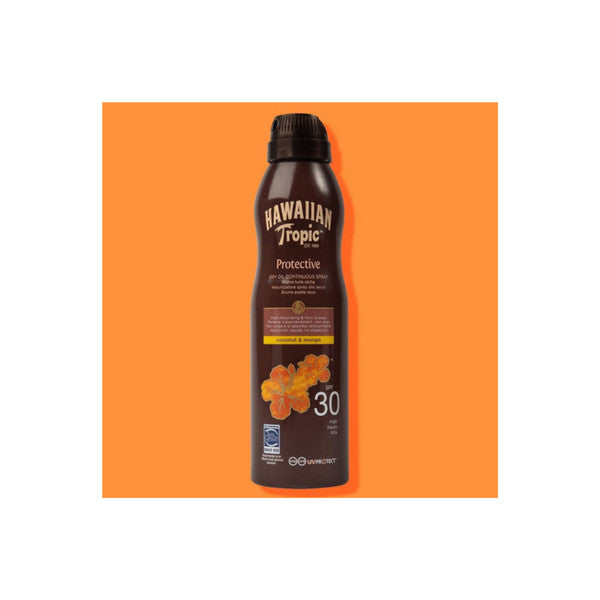  Hawaiian Tropic Huile Solaire Spf 30 Pour Le Corps