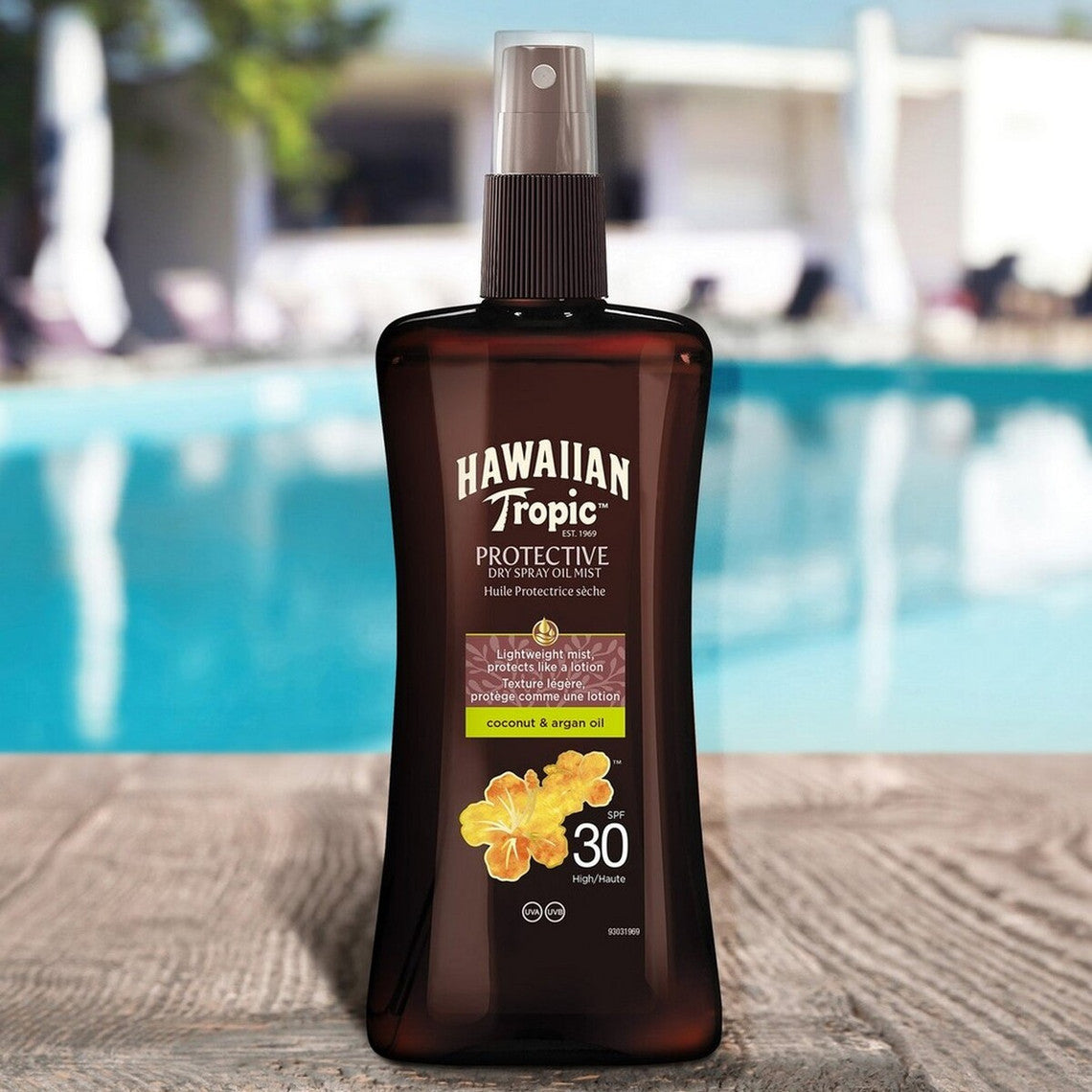  Hawaiian Tropic Spray Huile Sèche Protectrice SPF 30