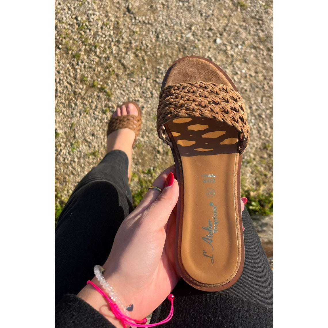  Atelier Tropézien Sandales Femme En Cuir