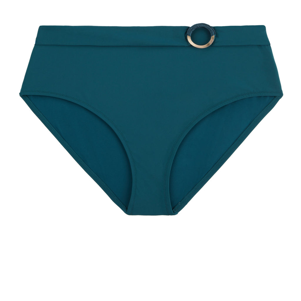  Aubade Maillots Culotte De Bain Taille Haute - Vert Secret Cove