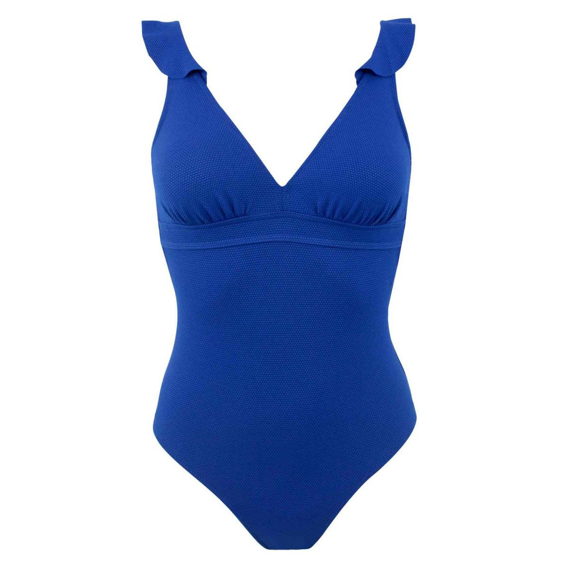  Janine Robin Maillot De Bain 1 Pièce Plongeant à Volant BELLAGIO