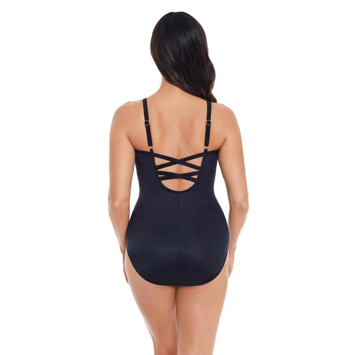  Miraclesuit Maillot De Bain 1 Pièce Plongeant ROCK SOLID