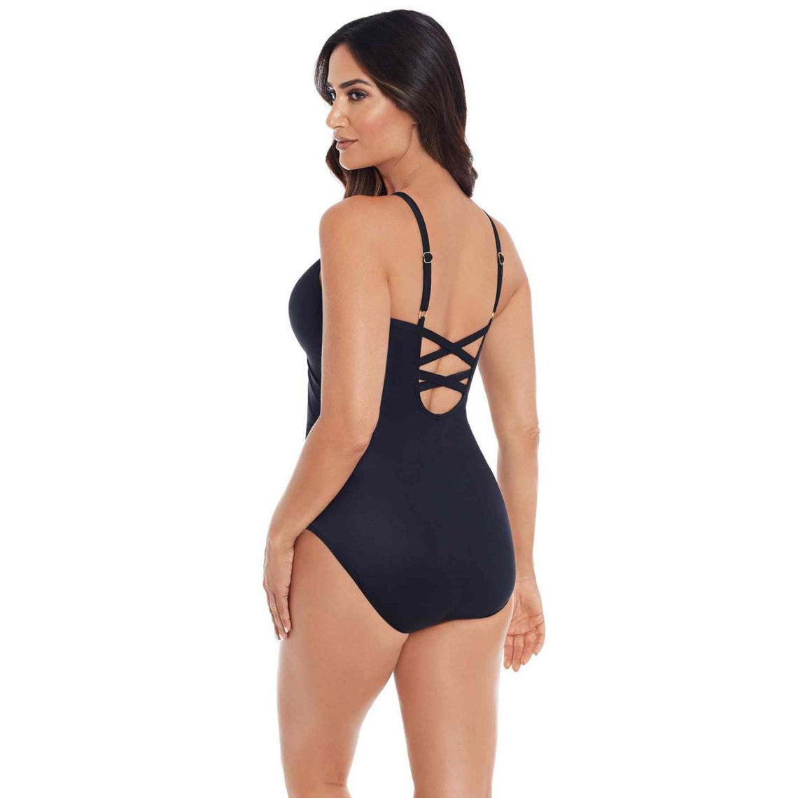  Miraclesuit Maillot De Bain 1 Pièce Plongeant ROCK SOLID