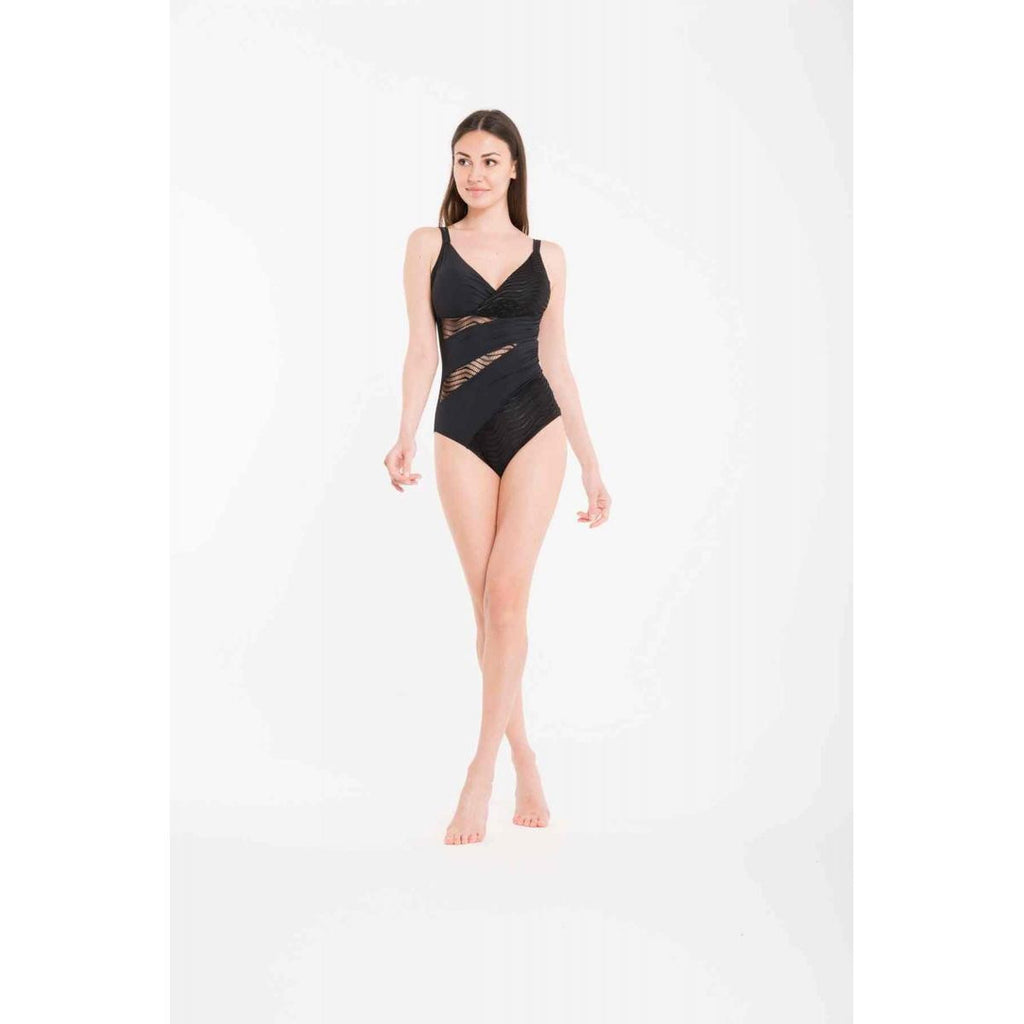  Miradonna By Miraclesuit Maillot De Bain 1 Pièces à Découpes - Noir ATHENA