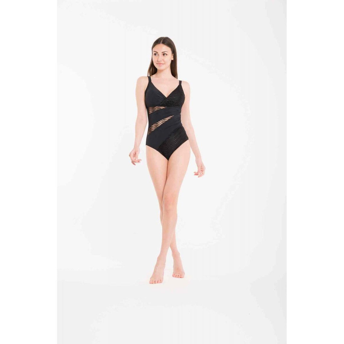  Miradonna By Miraclesuit Maillot De Bain 1 Pièces à Découpes - Noir ATHENA