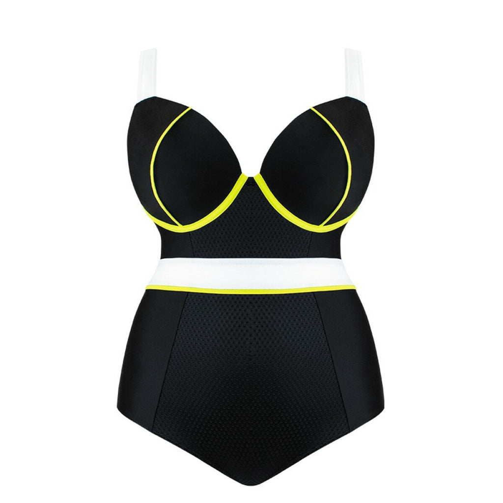  Curvy Kate Maillot Maillot De Bain Une Pièce Graphic Beach