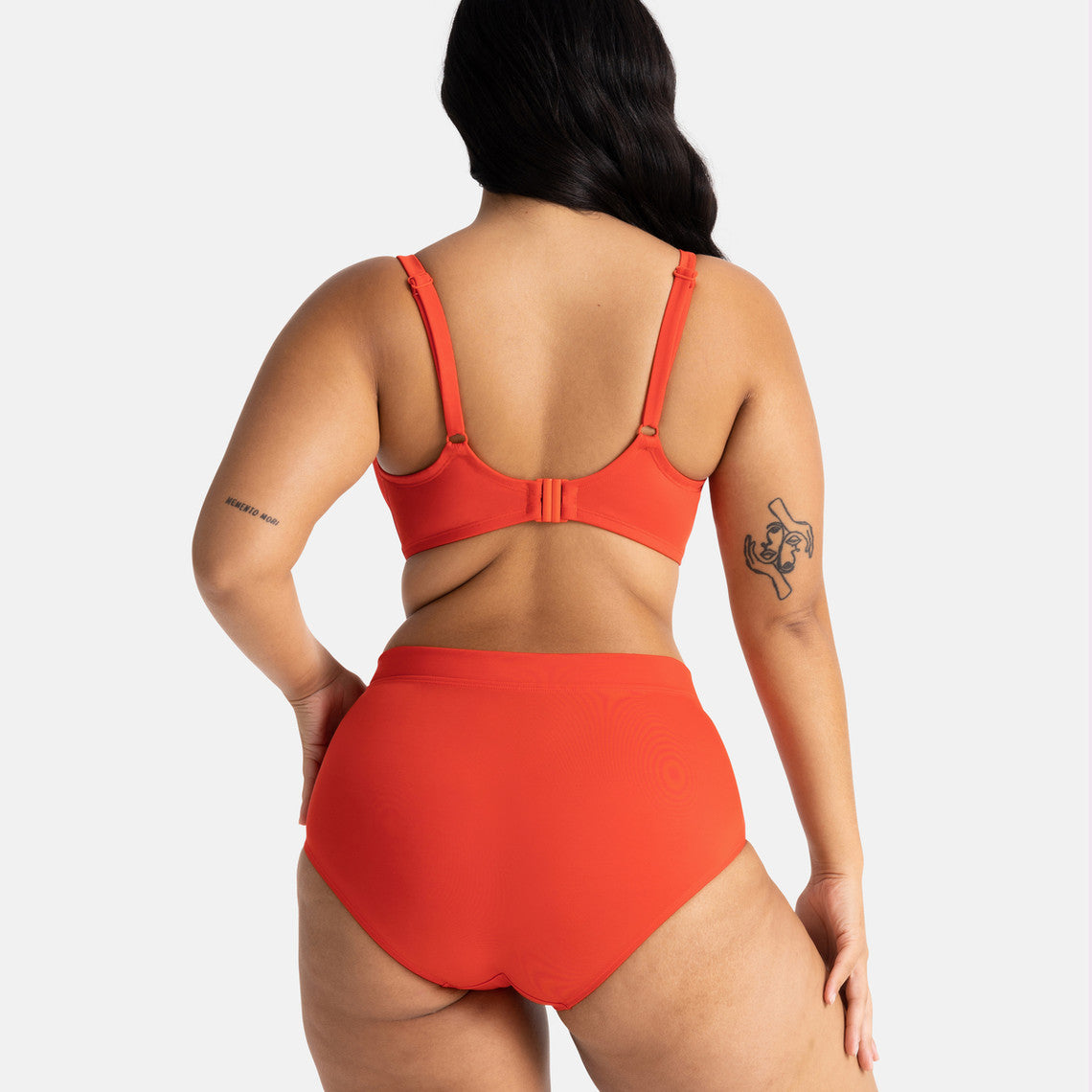  Dorina Maillots Culotte De Bain Taille Haute - Corail ODA
