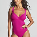  Panache Maillot Maillot De Bain Plongeant Une Pièce - Magenta Spirit