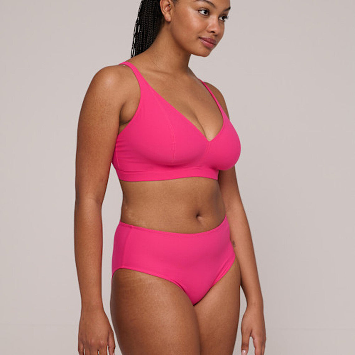  Prima Donna Maillot Bikini Slip Taille Haute Dragon Fruit ASWAN