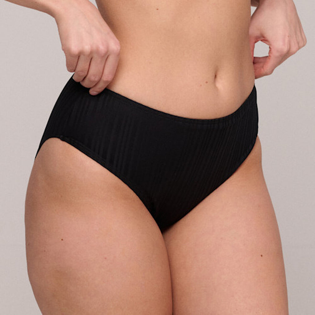  Prima Donna Maillot Bikini Slip Taille Haute Noir KIRUNA