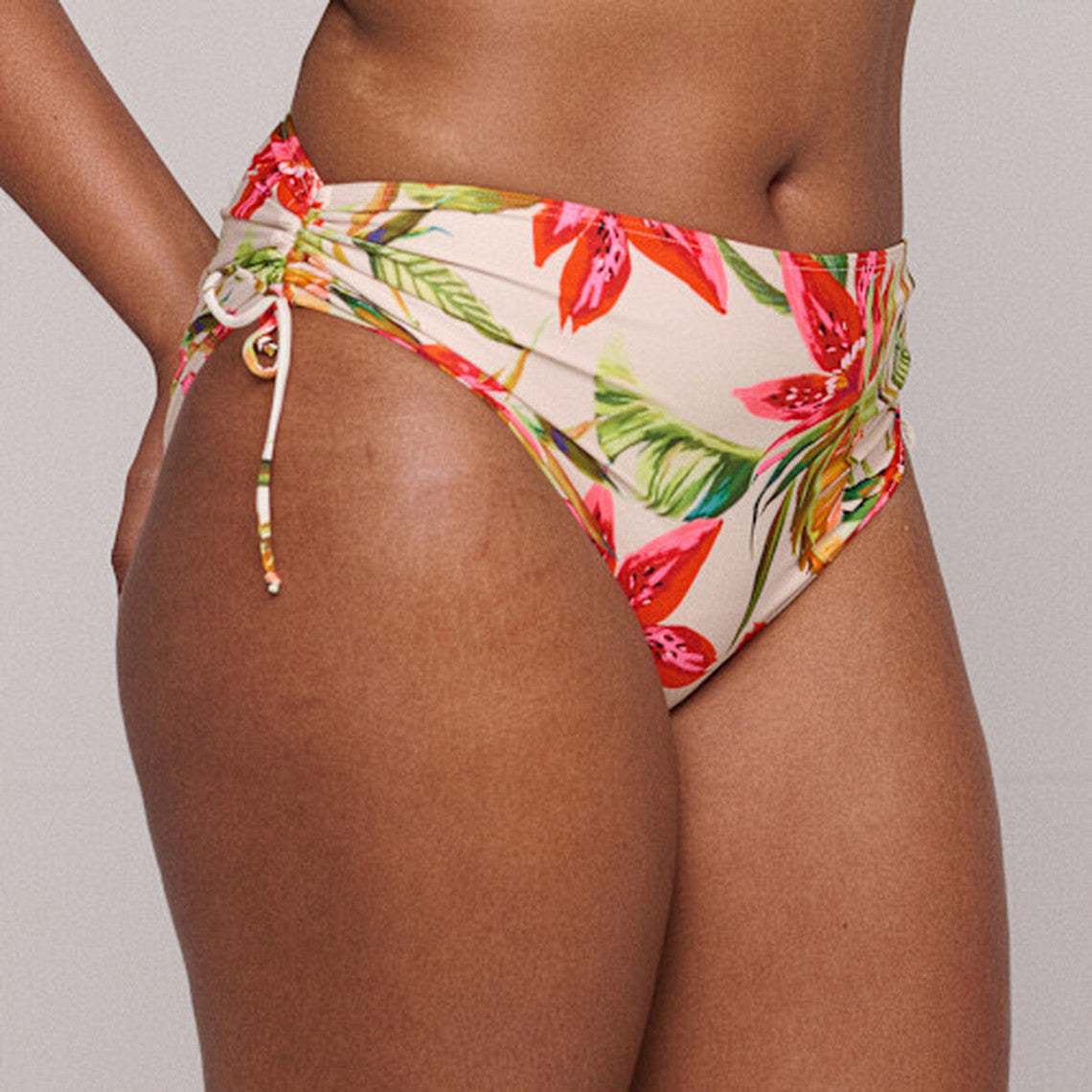  Prima Donna Maillot Slip Taille Haute Ficelles Calm Tropics TANZANIA