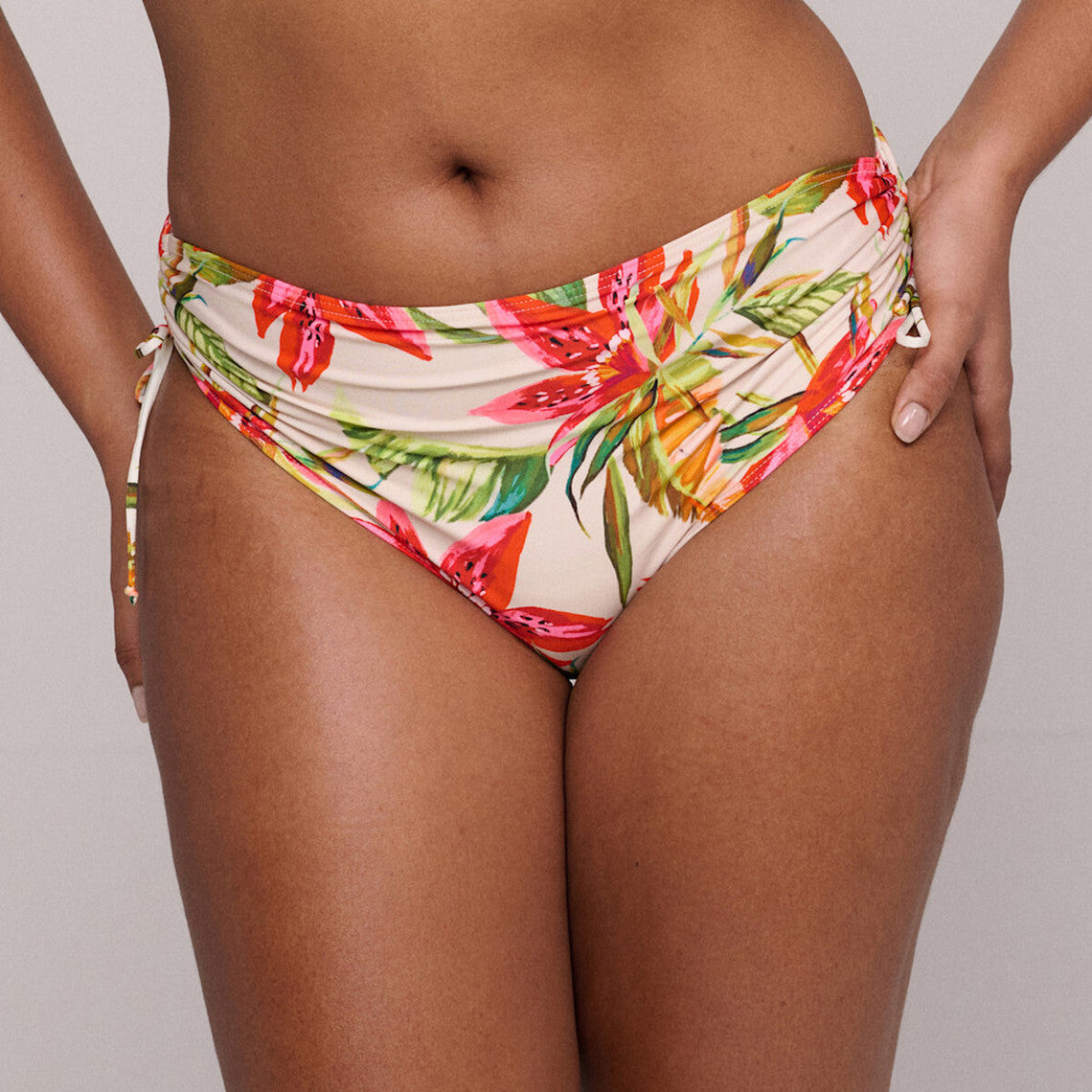 Prima Donna Maillot Slip Taille Haute Ficelles Calm Tropics TANZANIA