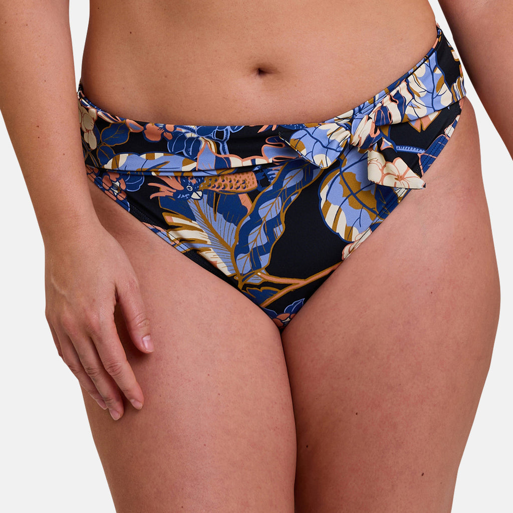  Sans Complexe Bain Culotte De Bain à Motif - Noire Fidji