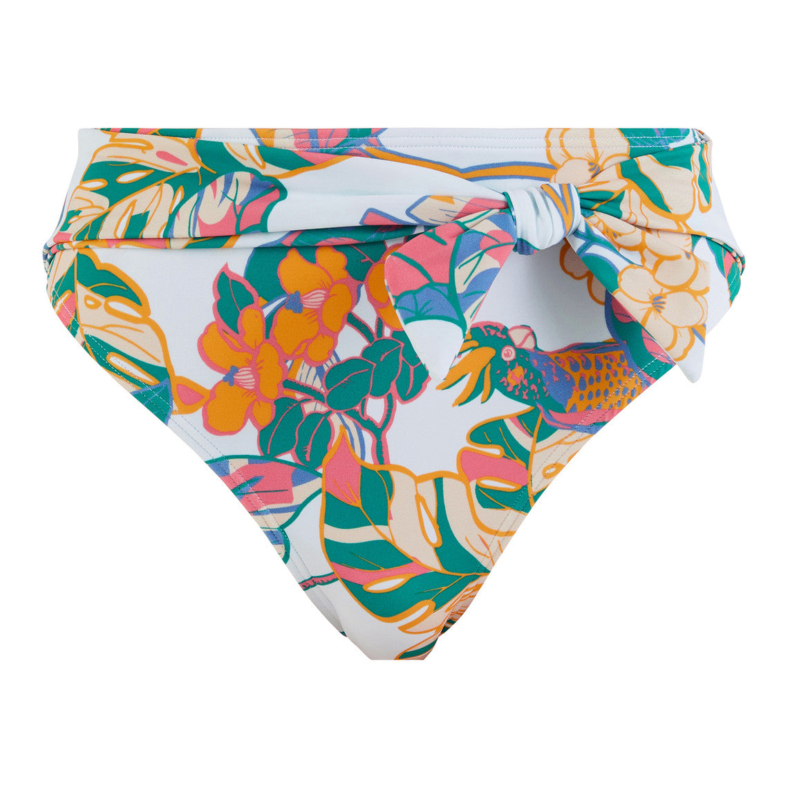  Sans Complexe Bain Culotte De Bain Imprimé Exotique - Noire Fidji