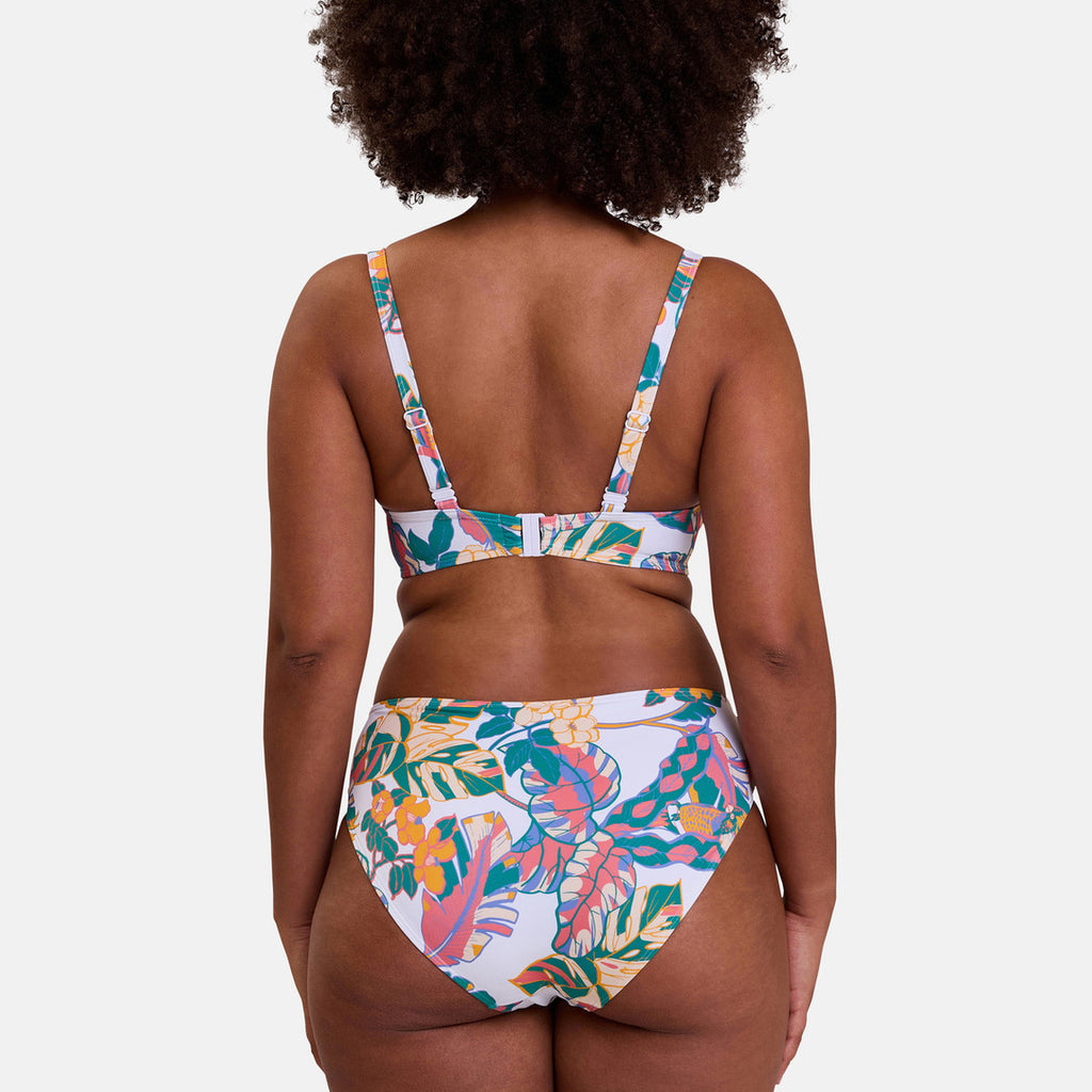  Sans Complexe Bain Culotte De Bain Imprimé Exotique - Noire Fidji
