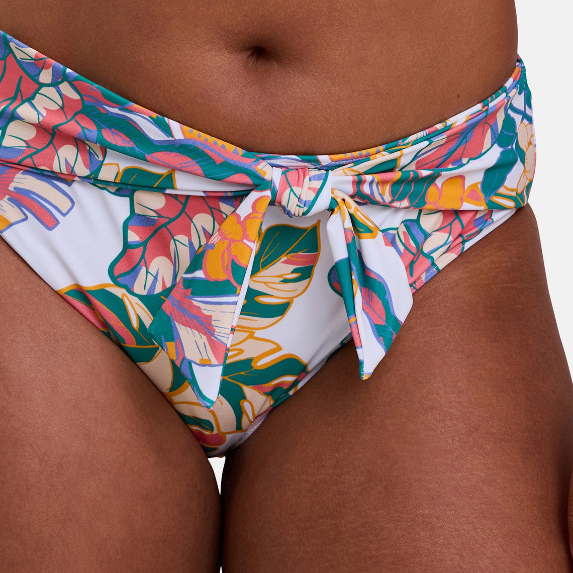  Sans Complexe Bain Culotte De Bain Imprimé Exotique - Noire Fidji