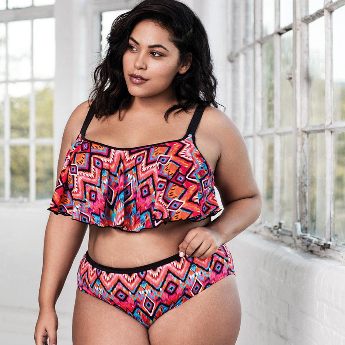 Elomi Bain Slip De Bain Mi-couvrant Tribe Vibe