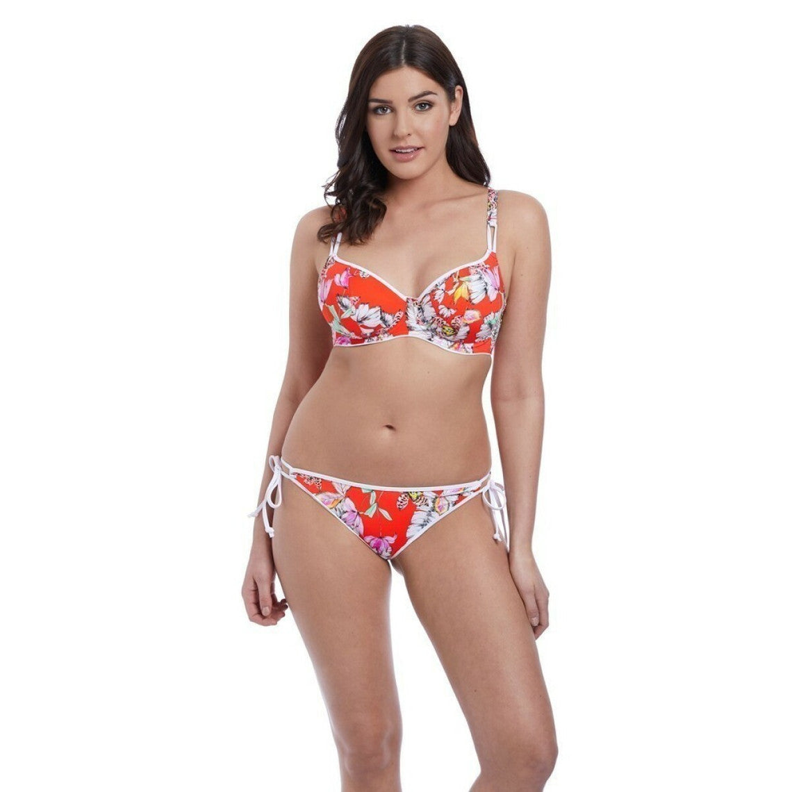  Freya Maillots Slip Italien à Nouettes Freya Maillots WILD FLOWER Orange Wild Flower