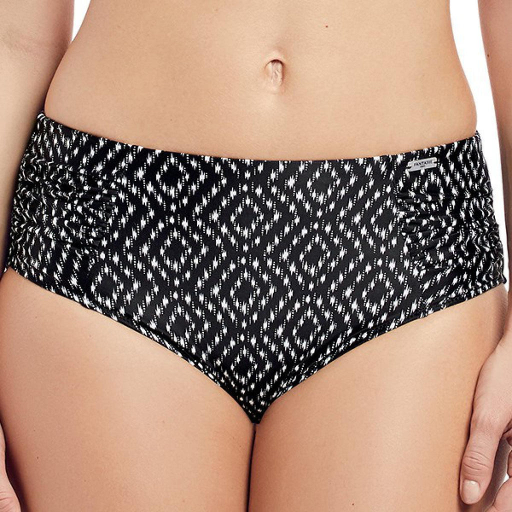  Fantasie Bain Slip Taille Haute Côté Plissés Byron Bay